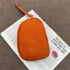 Bolsa de Mujer Más Vendida Togo Piel de Vaca de Primera Capa Monedero de Moda Bolso de Mano Bolso Multifuncional para Teléfono Móvil de Cuero Genuino para Mujer Porta Tarjetas