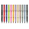 Lápiz de color eterno de 12 colores borrable con mina de color para una postura positiva, bolígrafo de color para niños, lápiz de dibujo para estudiantes que no se corta.