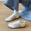2026 Nuevos Zapatos Deportivos para Mujer de Primavera y Otoño, Color Bloque Poco Profundo, Punta Redonda, sin Cordones, Planos, Cómodos, Resistentes al Desgaste, Antideslizantes