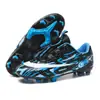 Nuevos Botones de Selección Transfronteriza Zapatos de Fútbol para Niños sin Cordones Zapatos de Entrenamiento Zapatos de Césped Zapatos para Niños y Niñas Zapatos de Competición para Estudiantes