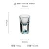 Taça de Vinho Branco Personalizada Criativo Dispensador de Vinho Turquesa Copo de Vidro Doméstico Conjunto de Vinho de Uma Taça com Escala