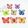 Mariposa 3D Cabeza de Flor Grande Tocado Tela Simulación Pasador DIY Estilo Antiguo Hanfu Accesorio para el Cabello Fotografía de Boda Flor Decorativa