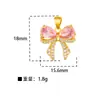 Colgante de cobre microincrustado cuentas de aceite de oro antiguo cuentas de transferencia diy con cuentas accesorios huecos fábrica de cuentas al por mayor