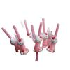 Lindo Tubo para Bebida HelloKitty Reutilizable Retráctil Curvado Té con Leche Vaso de Plástico Popote
