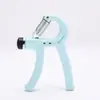 Dispositivo de Agarre de Fuerza de Conteo Ajustable para Hombres, Dispositivo Profesional de Fuerza de Muñeca Recubierto de Goma, Entrenador de Fuerza de Mano para Entrenamiento Físico, Músculo del Brazo