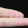 Acessórios para Brincos DIY Pinos de Orelha de Resina Transparente Cuidado com Furos na Orelha Hastes para Orelha Pequenos Piercings de Orelha Joias para Orelha Atacado