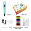 Ventas Directas de Fábrica Bolígrafo de Impresión 3D de Segunda Generación Pintura Estéreo Pincel para Grafiti DIY Hecho a Mano Juguetes Educativos para Niños y Estudiantes
