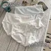 [Foto Real] Ropa Interior de Algodón Puro Floral para Jardín Antibacterial de 10A para Mujer con Refuerzo Extendido Borde de Encaje Ropa Interior de Algodón para Mujer
