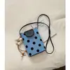 Bolsa Cruzada para Teléfono Móvil de Mujer de Gama Alta Simple, Nueva de Verano 2026, Decorativa, Ligera, Versátil, Bolso de Hombro para el Trabajo