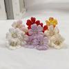 Artesanía de Simulación con Flor de Ciruelo Corazón Adorno de Cabeza Boda Pared de Flores Decoración de Coche de Boda Corona de Sombrero de Paja Accesorios para el Cabello Accesorios para Pasteles Pasador de Flor Flor
