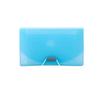 Bolsa de Organza Color Caramelo A6 Sellada por Tres Lados Impermeable y Resistente a la Suciedad 13 Compartimentos Gran Capacidad Portabilletes Bolsa de Almacenamiento de Datos de Facturas