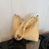 Bolso bandolera a rayas Ins Bolso tote Nuevo Viajero Lona de gran capacidad Bolso de hombro 2025 Otoño de mujer Estilo perezoso