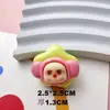 Personaje de Dibujos Animados Estrella de la Suerte Accesorios de Resina DIY Casero Soporte para Funda de Teléfono Móvil Agujero para Pasador Hebilla de Zapato Parche para Taza de Agua