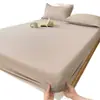 Lençol de cama impermeável de algodão original Tipo A, respirável, para crianças, cobre totalmente o colchão, protege contra urina, poeira e sujeira