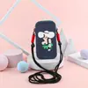 Bolsa de Silicona para Teléfono Móvil de Belleza Transfronteriza, Bolso Cruzado para Exteriores, Billetera para Monedas, Bolsa de Almacenamiento con Correa, Venta al por Mayor Directa de Fábrica
