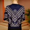 Camiseta de alta gama, reductora de edad, de manga larga, con adornos de pedrería para mujer, nuevo estilo otoño/invierno, corte holgado, cubre el abdomen, efecto adelgazante, moderna, versátil y cómoda.