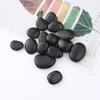 [1kg] guijarro guijarro guijarro negro natural maceta decoración de jardinería piedra paisajismo piedra pequeña