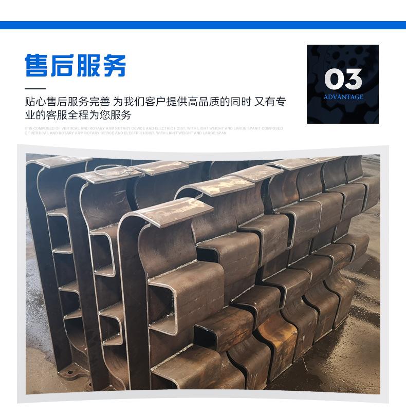 桥梁防撞护栏立柱