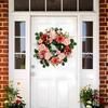 Venda Quente Transfronteiriça Guirlandas de Decoração de Rattan Simulado de Primavera e Verão Enfeites Pendurados para Cena de Festa no Gramado ao Ar Livre para Casa de Férias