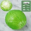 Modelo de vegetal de simulação PU pimenta alface repolho chinês berinjela cebola cogumelo brócolis modelo de adereços decoração de sala