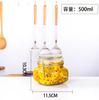 Tarro de almacenamiento de vidrio a presión, tarro sellado, tarro para vino, pepinillos, té, tarro para almacenar alimentos, botella de miel, botella de mermelada
