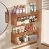 Estante de Almacenamiento de Cosméticos para Baño Montado en Pared Sin Taladro Cesta Colgante de Pared para Baño Tocador de Baño