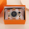Reloj vintage para mujer, moda, reloj pequeño cuadrado para mujer, reloj de cuarzo, pulsera de diamante de amor, traje