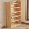 Estantería de almacenamiento de pie, estantería de madera maciza, unidad de almacenamiento de rejilla para uso doméstico, montada en la pared, sala de estar, habitación de niños, armario de almacenamiento simple, estantería