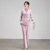 2026 Novo Conjunto de Terno Formal de Três Peças Elegante Estilo Deusa para Outono/Inverno, Blazer Formal Feminino