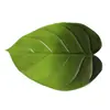 Hojas Artificiales Hoja de Ginkgo Estilo Pastoral Boda Decorativo Salvamanteles EVA Antideslizante Aislamiento Térmico Pintura Decorativa Mantel de Mesa