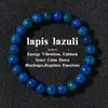 Pulseras de Cristal de Moda Estilo Europeo y Americano Transfronterizo, Cuentas Redondas de Piedra Ojo de Tigre, Pulseras de Piedra Natural, Pulseras de Cuentas