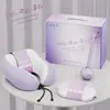 Almohada en Forma de U de Negocios de Alta Gama, Almohada Triangular, Juego de Manta, Caja de Regalo, Protección para el Cuello, Artículo de Regalo Cómodo