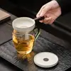Horno Ru Colador de Té Creativo Filtro de Té Filtro Cerámico Doméstico Chino Separador de Té Integrado Accesorios para Juego de Té Kung Fu