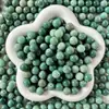 Cuentas de Raíz de Bodhi de Jade Blanco Natural Pulsera de Semillas de Bodhi Hecha a Mano para Manualidades DIY Alivio del Estrés Venta al por Mayor