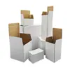 En Stock Caja Blanca de Tres Capas Reforzada Caja de Fondo Corrugado Laminado Caja de Embalaje E-Flauta para Embalaje de Ferretería, Cerámica y Vidrio