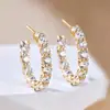 Brincos Cao Shi Estilo Coreano Shein Drop Shipping para Mulheres, Estilo Luxo Leve, Brincos de Nicho de Ponta, Estilo Japonês e Coreano Versátil Atacado
