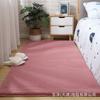 Alfombra Gruesa de Imitación de Pelo de Conejo de Color Sólido para Ventana Mirador, Alfombra para Sala de Estar, Dormitorio, Alfombra para Mesa de Centro, Alfombra de Pelo Largo para Habitación de Niña, Toda la Tienda
