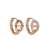 No es necesario quitarse los pendientes al dormir, Pendientes de Diseño Nicho para Mujer, Retro Simple Elegante, Pendientes de Nariz de Cerdo Franceses, Pendientes