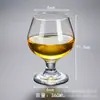Copa Gruesa de Vidrio Estilo Europeo para Brandy Copa de Cóctel Utensilio Comercial para Bar Se Puede Personalizar con Logo Directo de Fábrica