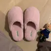 Novas Pantufas de Algodão Pelúcia para Mulheres, Pantufas Quentes de Solado Grosso para Inverno, Pantufas de Pelúcia Antiderrapantes para Casa, Confortáveis com Calor Adicional de Lã