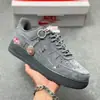 Zapatos Putian Air Zapatos de Pareja para Hombre y Mujer Air Force One Año del Caballo Zapatillas Deportivas Casuales Negro y Blanco Versátil Comercio Exterior Transfronterizo