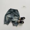 Jeans retro coreanos nuevos para niños y niñas, pantalones casuales que combinan con todo, pantalones japoneses de pierna ancha para niños, moda, ropa infantil al por mayor