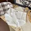 Ropa interior de algodón puro para niñas estilo 5211ins, encaje suave y cómodo, sin apretar, triángulo de algodón puro antibacteriano en la entrepierna