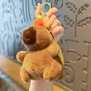 Lindo llavero de cordero de peluche, muñeco de peluche, colgante para bolso de pareja, juguete de máquina de peluches, accesorio de regalo