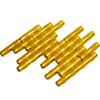 Aguja de Limpieza para Pistola de Pintar Transfronteriza Boquilla de Pistola de Pintura por Aspersión Raspador de Limpieza de Pintura Raspador Mini Dorado/Cono de Cuero Cono de Expansión