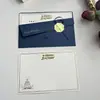 Cartão de Aniversário para Funcionário da Empresa Cartão de Agradecimento Feliz Grato Papelaria de Luxo Envelope Escrito à Mão