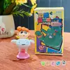Chaveiro Pingente Autêntico Desenho Animado Shin-Chan Super-Homem Dinâmico Carro Chaveiro Boneca Fofa para Bolsa Decoração
