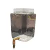 Fonte de Água para Animais de Estimação Fonte de Água para Pássaros Bico de Agulha Chaleira Aço Inoxidável Nipple de Cobre Puro Fonte de Água Automática Pet Papagaio