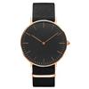 Reloj de Micro-comercio Sin Huella Impresión Transfronteriza Etiqueta Moda Todo-combinable Banda Tejida de Nailon Casual Reloj de Pareja de Dos Agujas