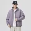 Chaqueta de Primavera 2026 con Cuello Alto para Exteriores de Corte Holgado Chaqueta Deportiva Estilo Funcional Versátil Casual Cómoda Prenda Superior